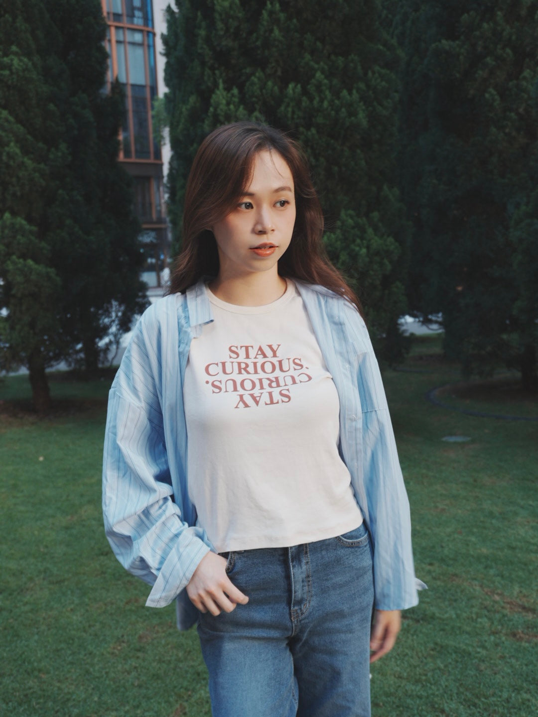 萬年不敗!經典藍間修襯衫 Classic Chill Striped Shirt